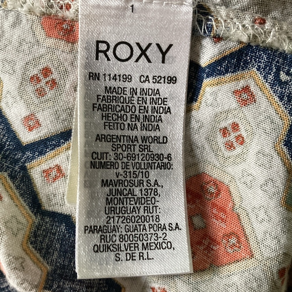 Beautiful Roxy Bohemian Maxi Dress Size Small EUC - Picture 6 of 7